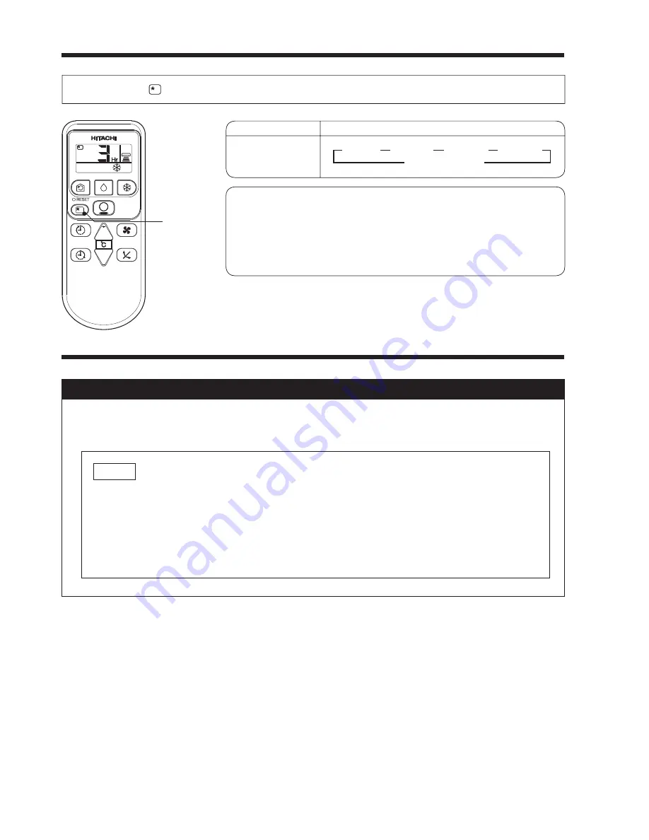 Hitachi RAC-X13CBT Instruction Manual Download Page 10