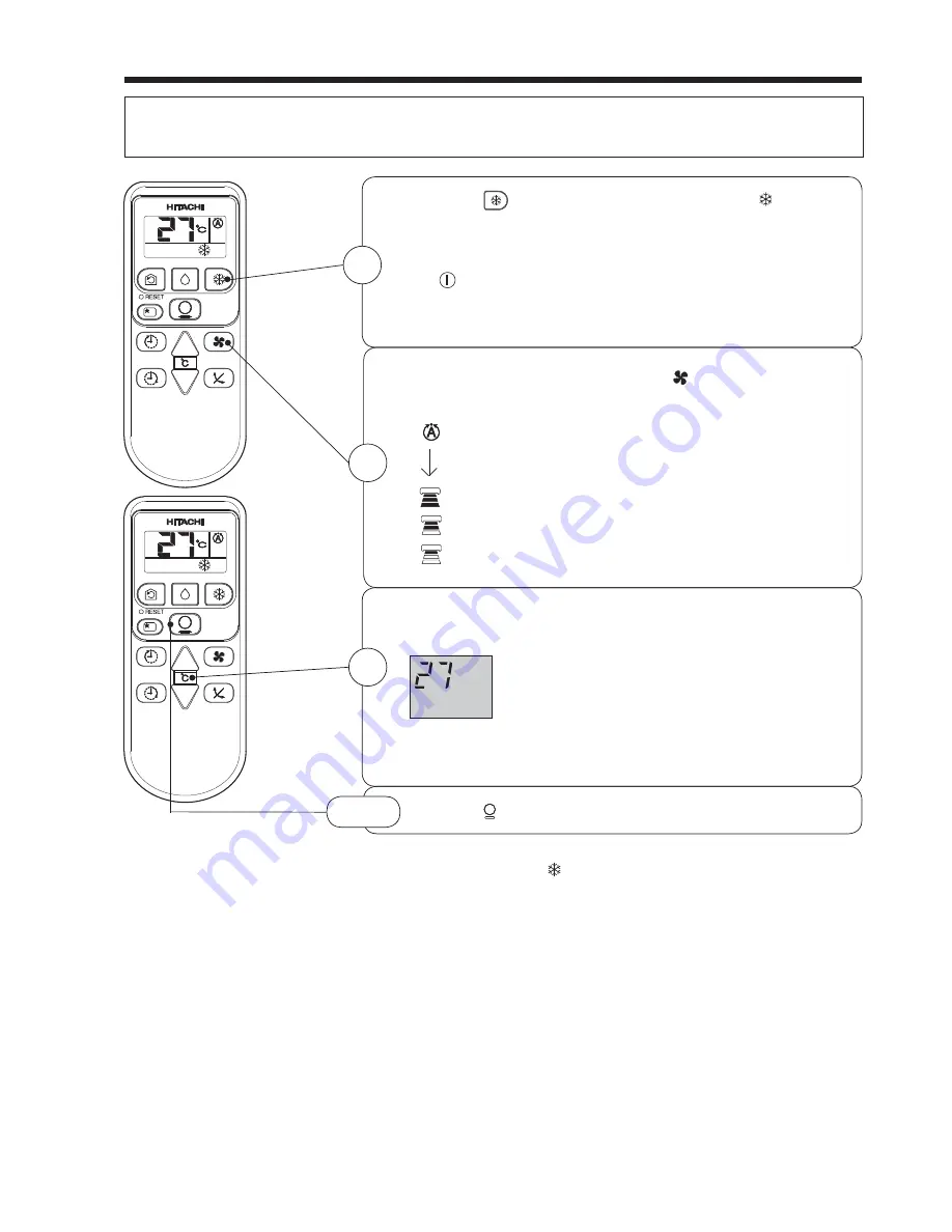 Hitachi RAC-X18CBT User Manual Download Page 7