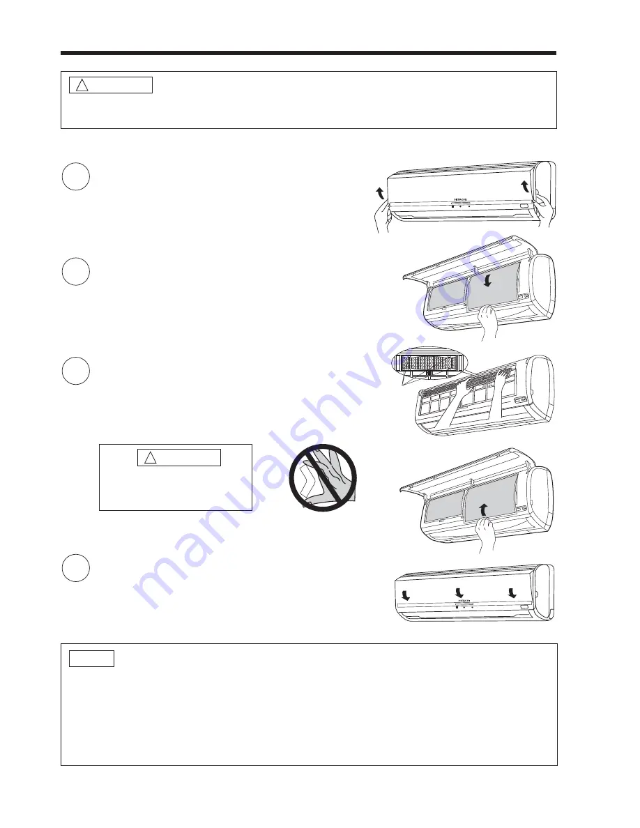 Hitachi RAC-X18CBT User Manual Download Page 16