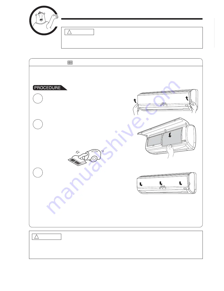 Hitachi RAC-X18CBT User Manual Download Page 17