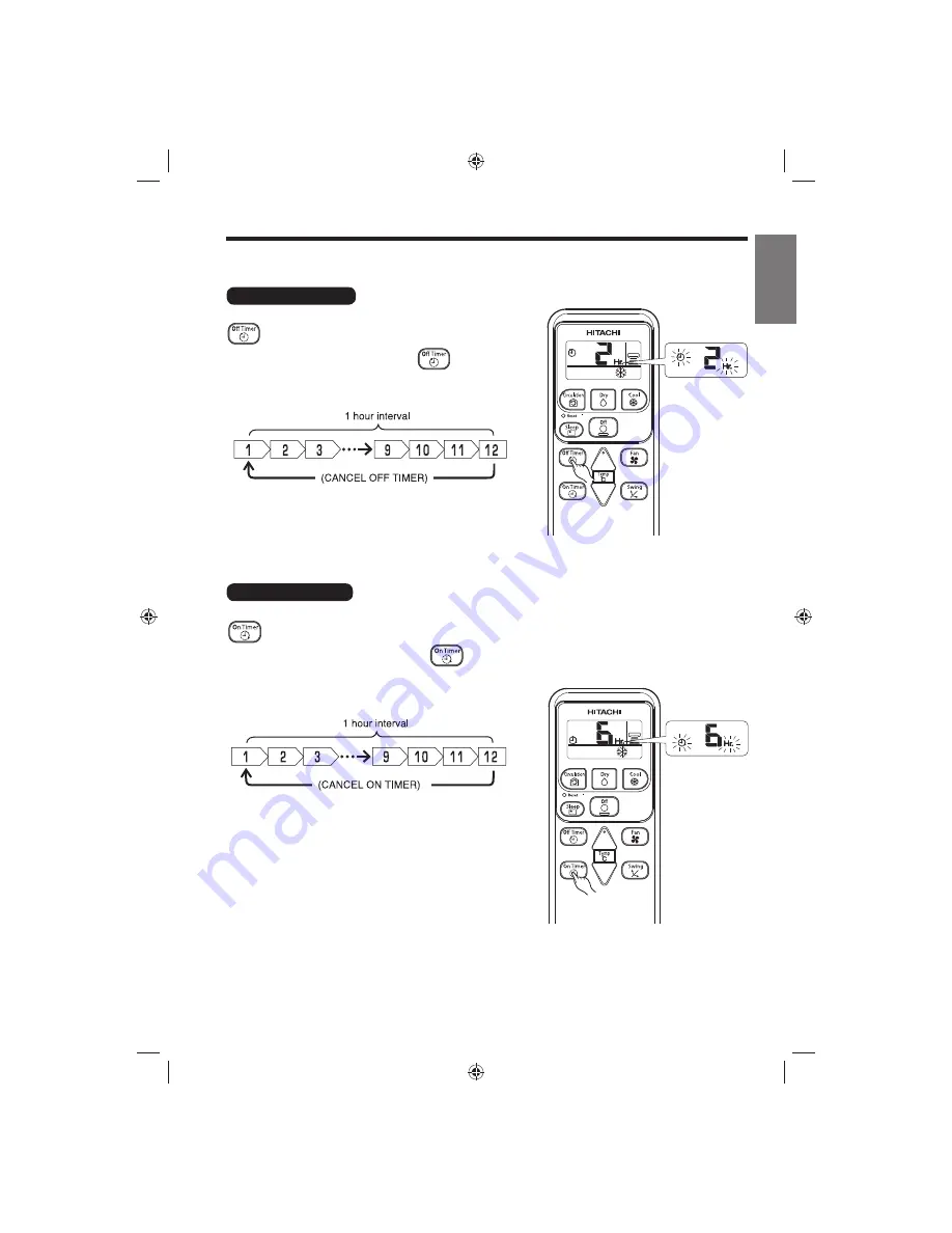 Hitachi RAC-X18CD Instructions Manual Download Page 11