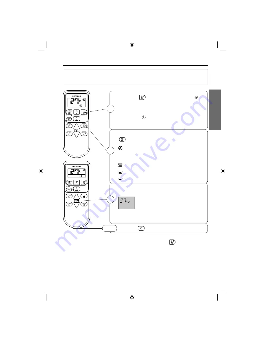 Hitachi RAC-X18CD Скачать руководство пользователя страница 29