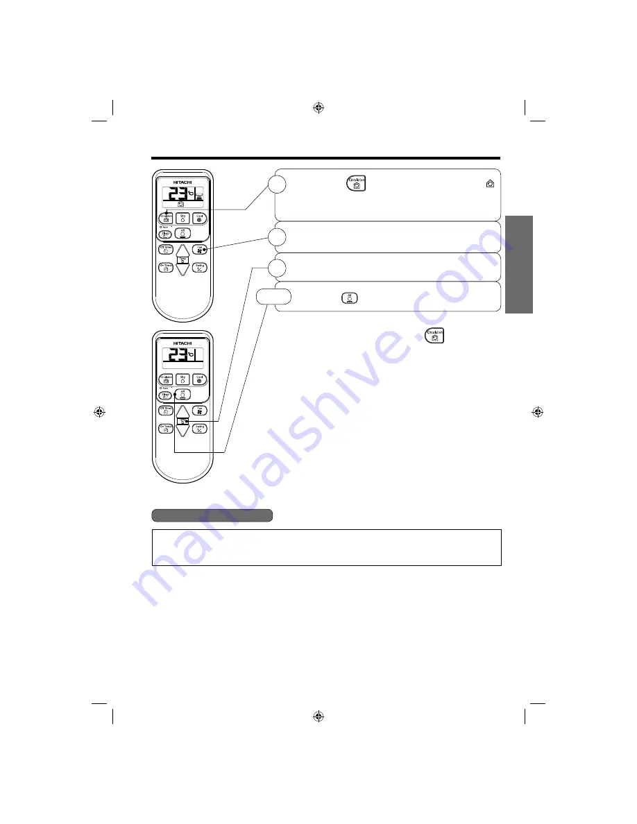 Hitachi RAC-X18CD Instructions Manual Download Page 31