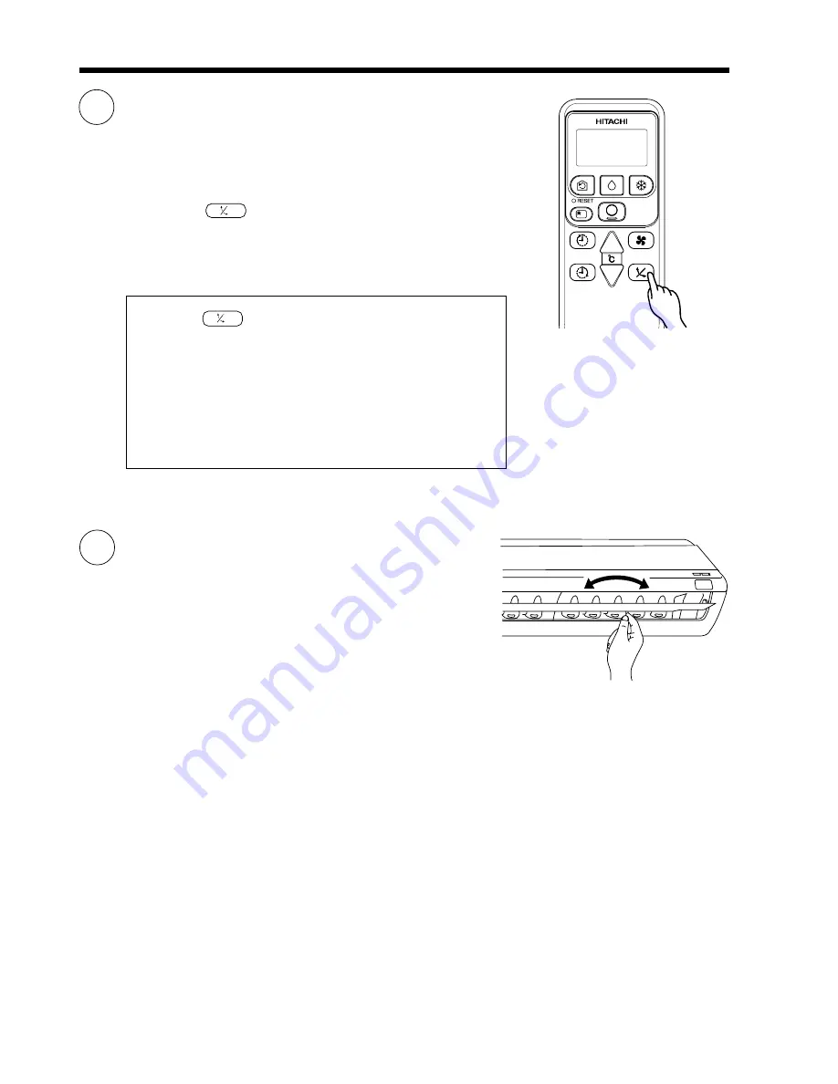 Hitachi RAC-X18CX Instruction Manual Download Page 12