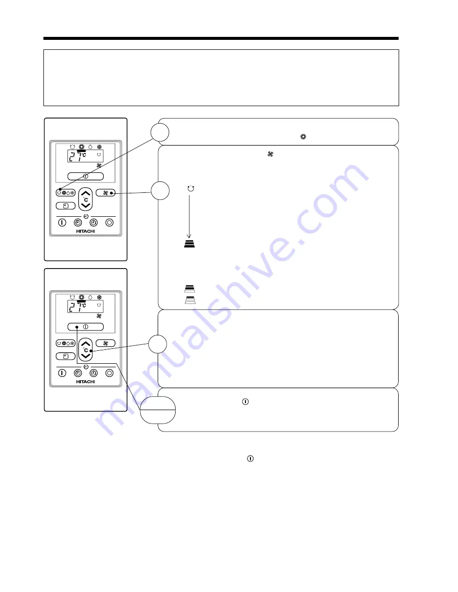 Hitachi RAD-18NH7 Instruction Manual Download Page 28