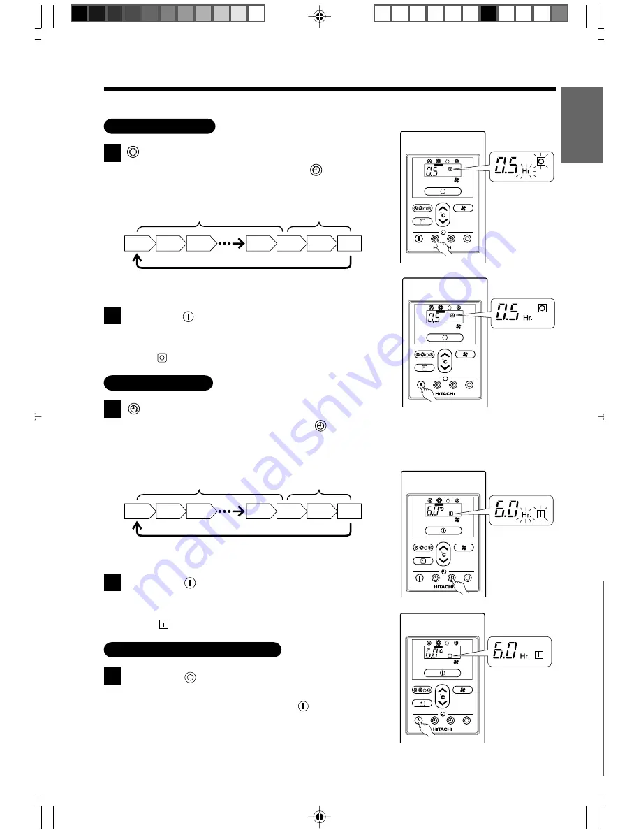 Hitachi RAD-18NH7A Instruction Manual Download Page 11