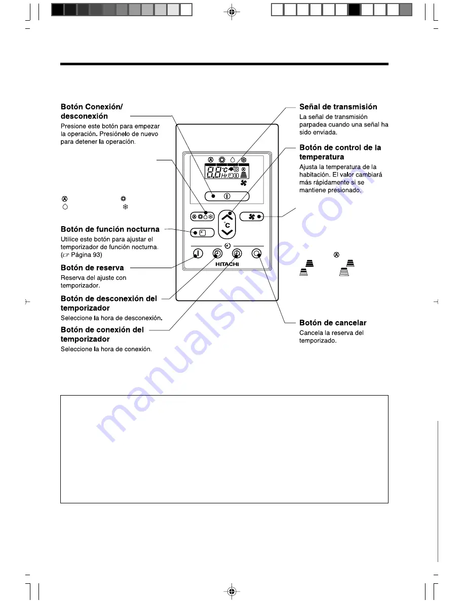 Hitachi RAD-18NH7A Instruction Manual Download Page 86