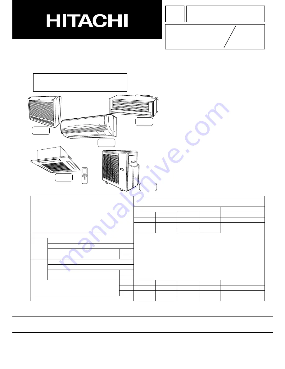 Hitachi RAD-25NH5 Service Manual Download Page 1