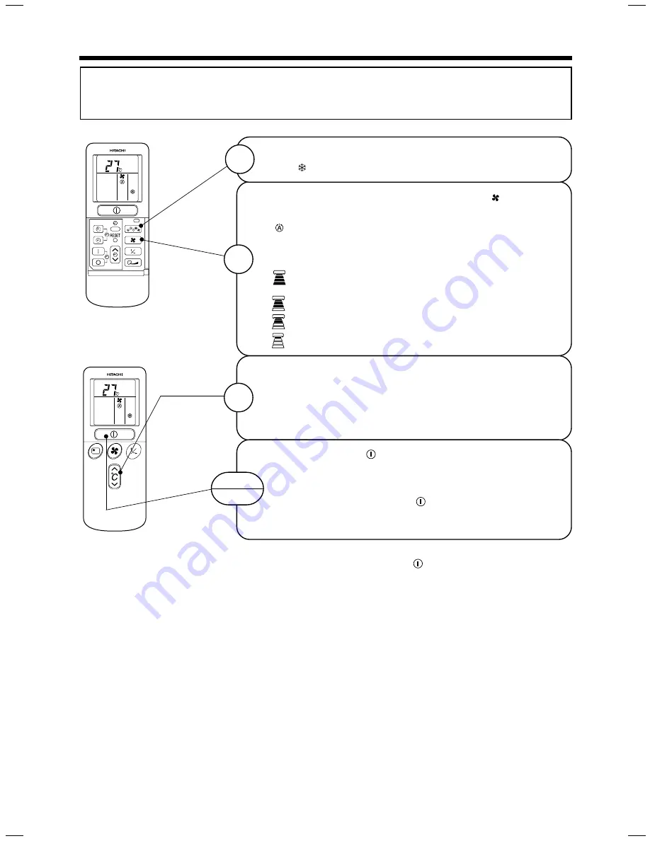 Hitachi RAF-25QH8 Instruction Manual Download Page 98