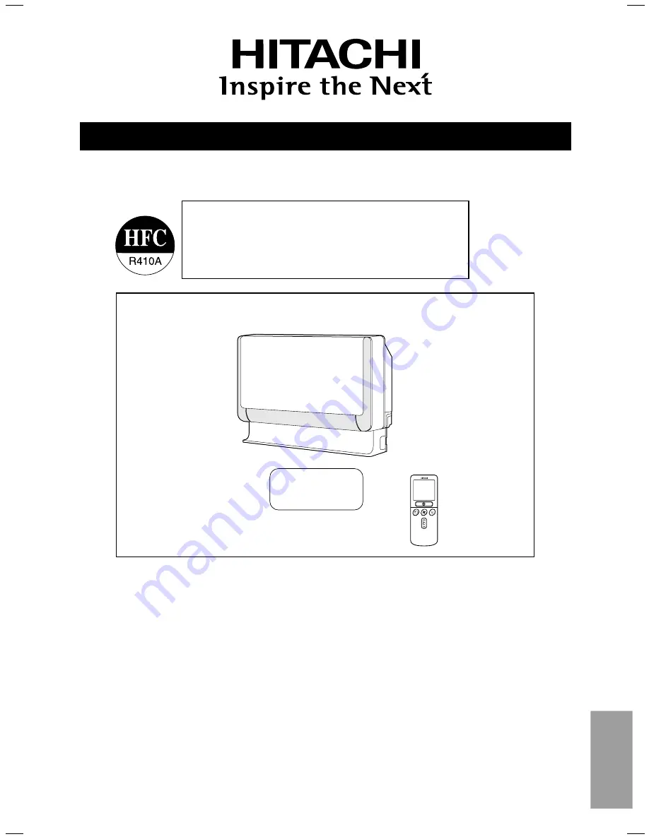 Hitachi RAF-25QH8 Instruction Manual Download Page 155