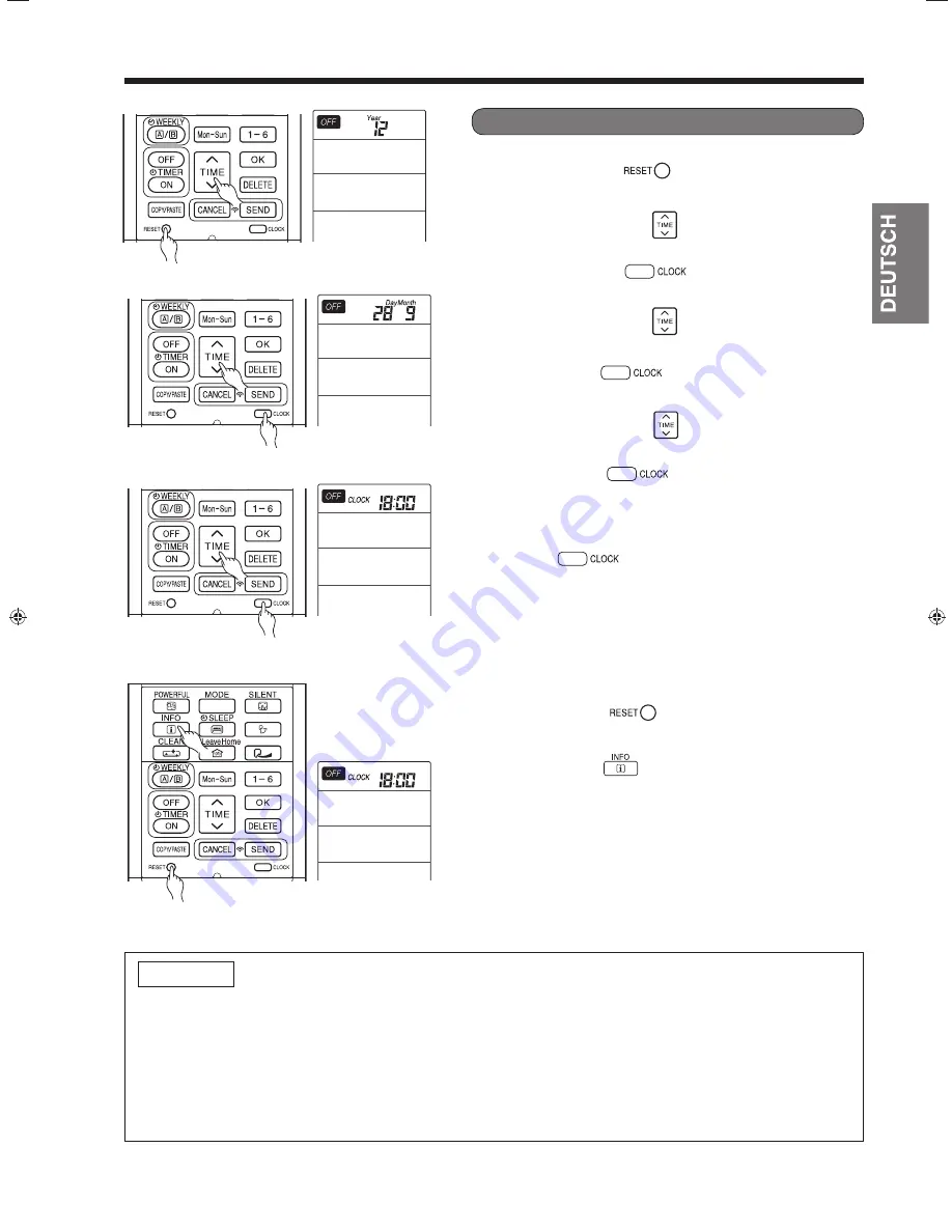 Hitachi RAF-25QXA Instruction Manual Download Page 42