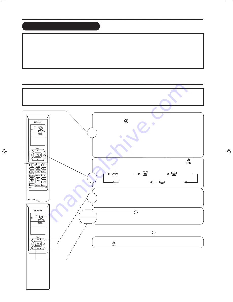 Hitachi RAF-25QXA Instruction Manual Download Page 45