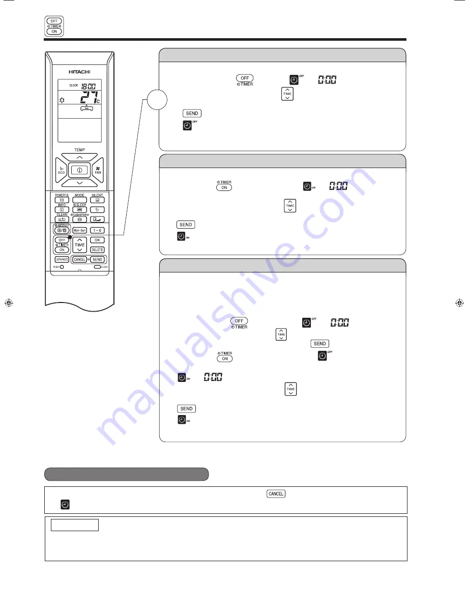 Hitachi RAF-25QXA Instruction Manual Download Page 55