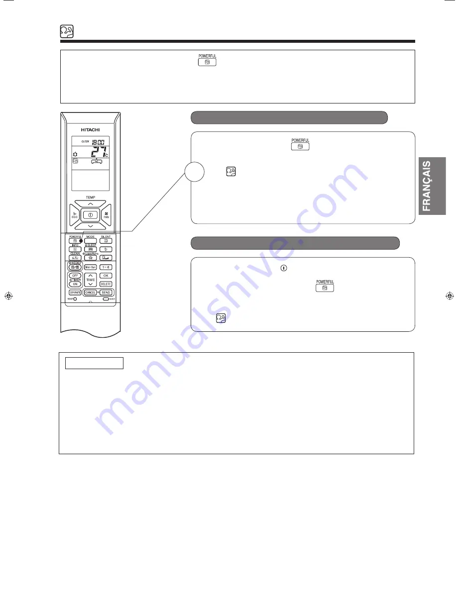 Hitachi RAF-25QXA Instruction Manual Download Page 87