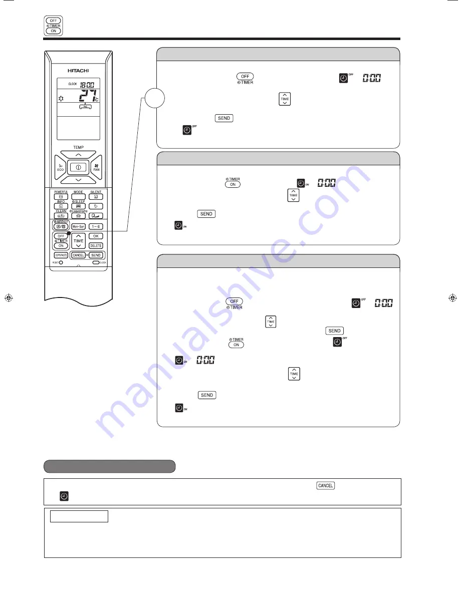 Hitachi RAF-25QXA Instruction Manual Download Page 92