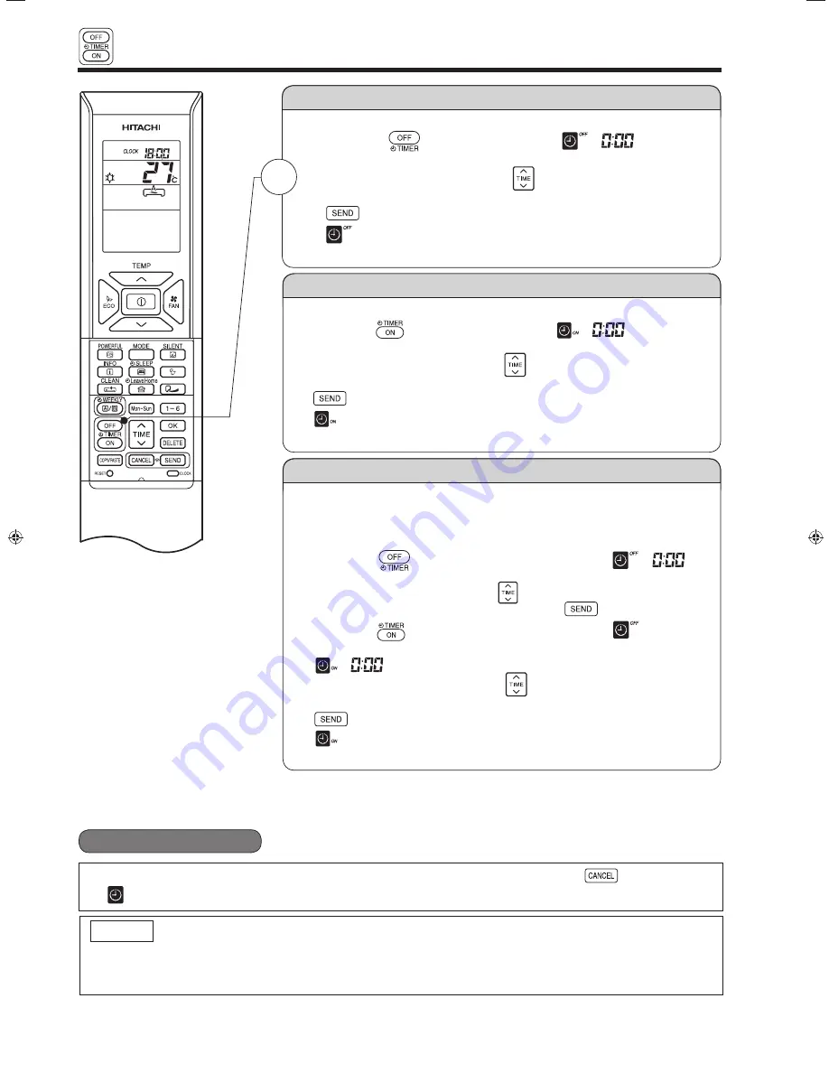 Hitachi RAF-25QXA Instruction Manual Download Page 166