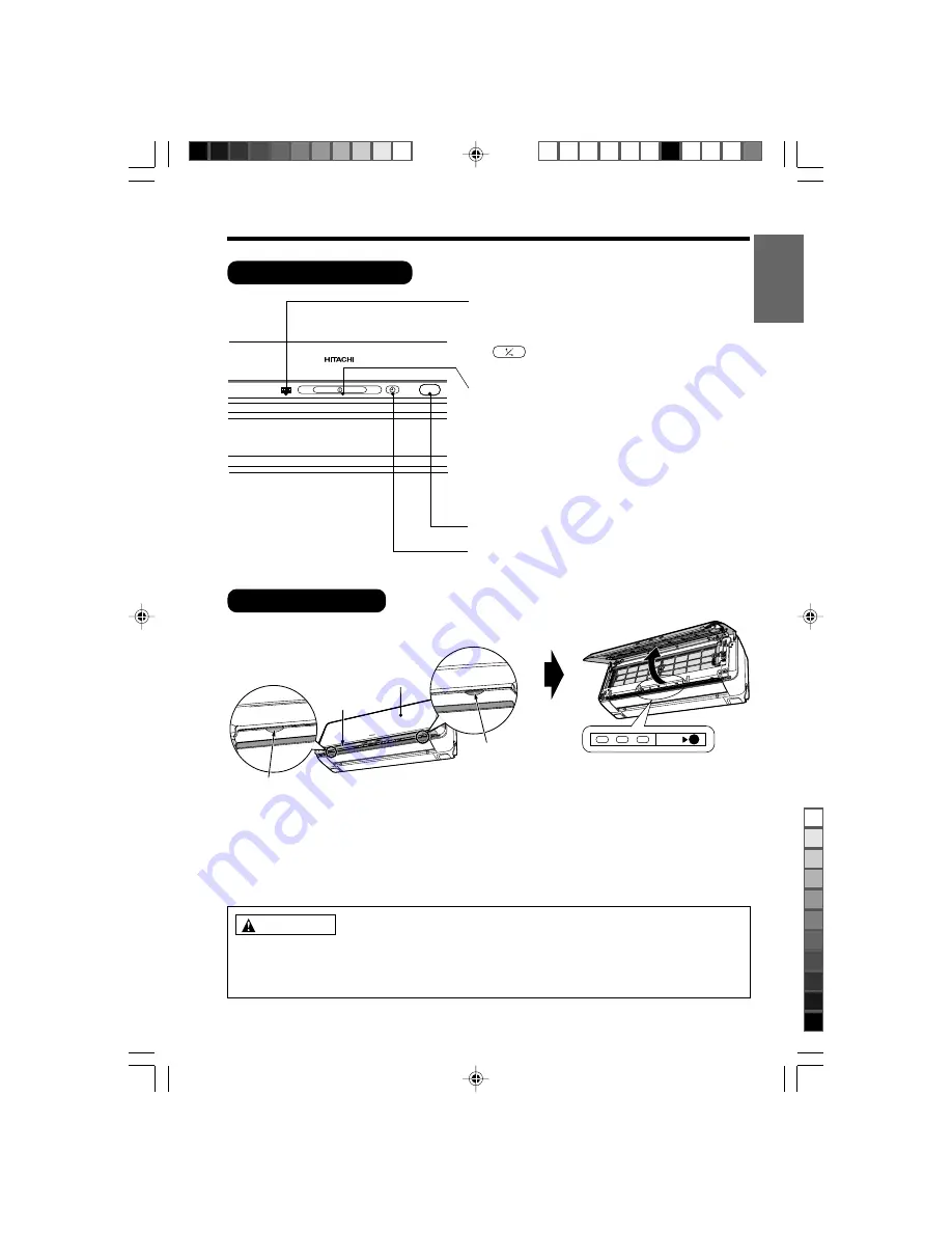 Hitachi RAK-18QH8B Instruction Manual Download Page 3