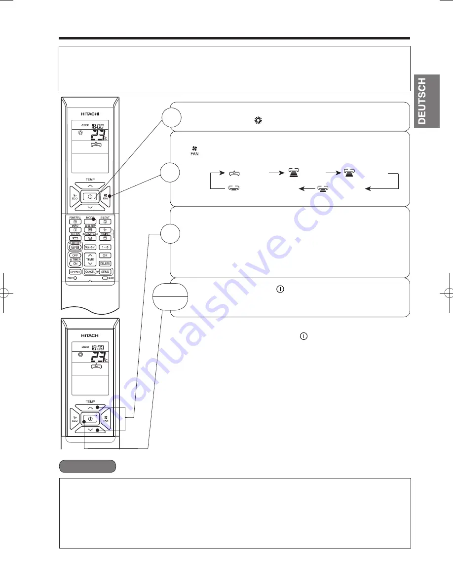 Hitachi RAK-18QXB Owner'S Manual Download Page 48