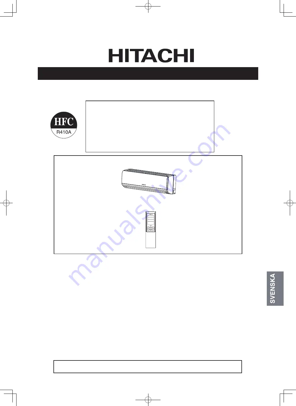 Hitachi RAK-35RPC Instruction Manual Download Page 253