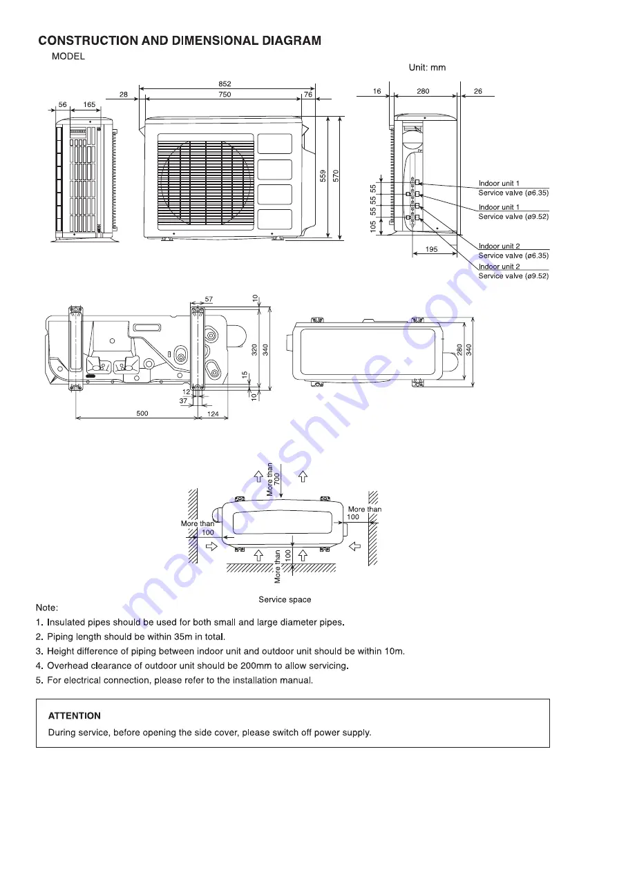 Hitachi RAM-18QH5E Service Manual Download Page 13