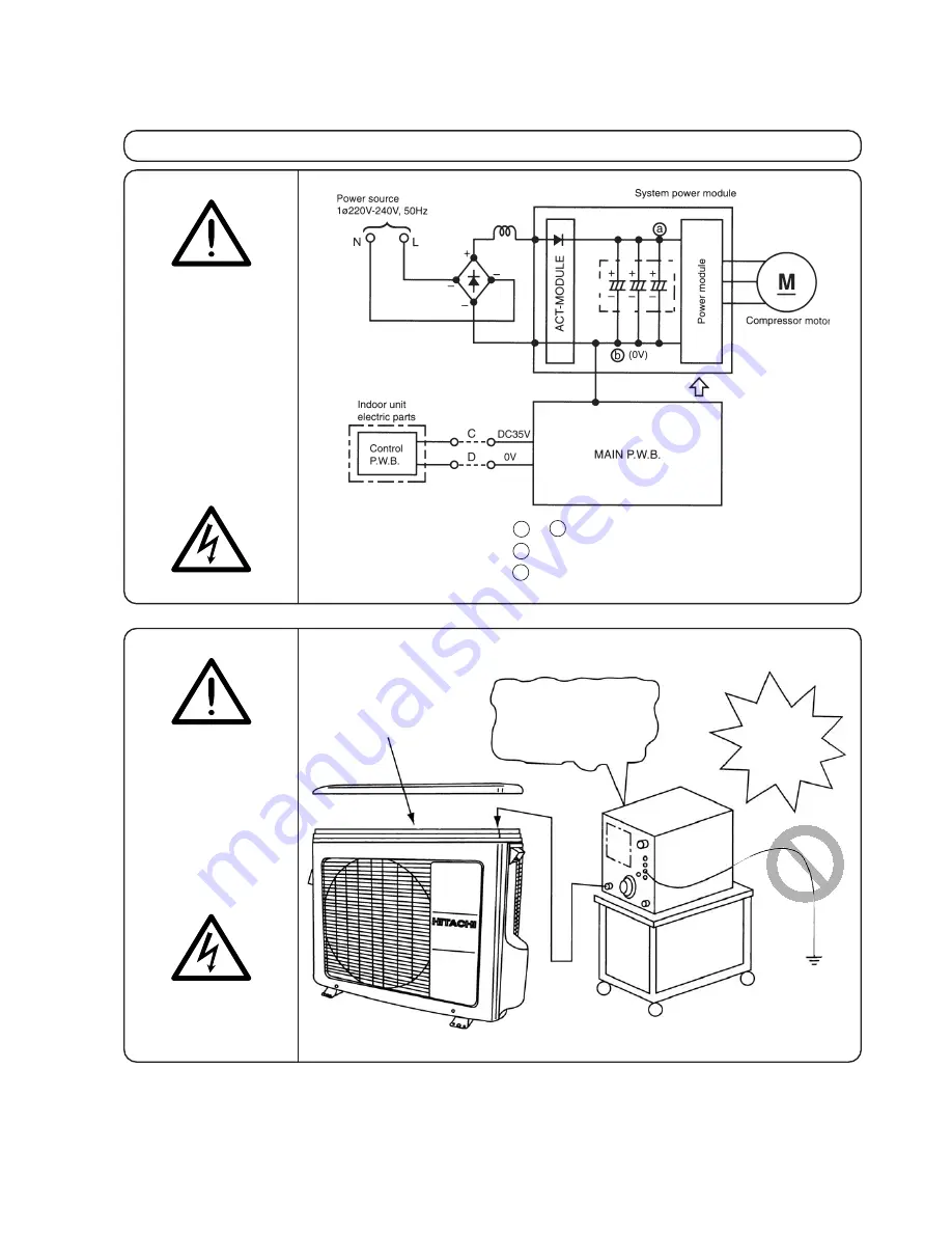 Hitachi RAM-35QH5 Service Manual Download Page 67