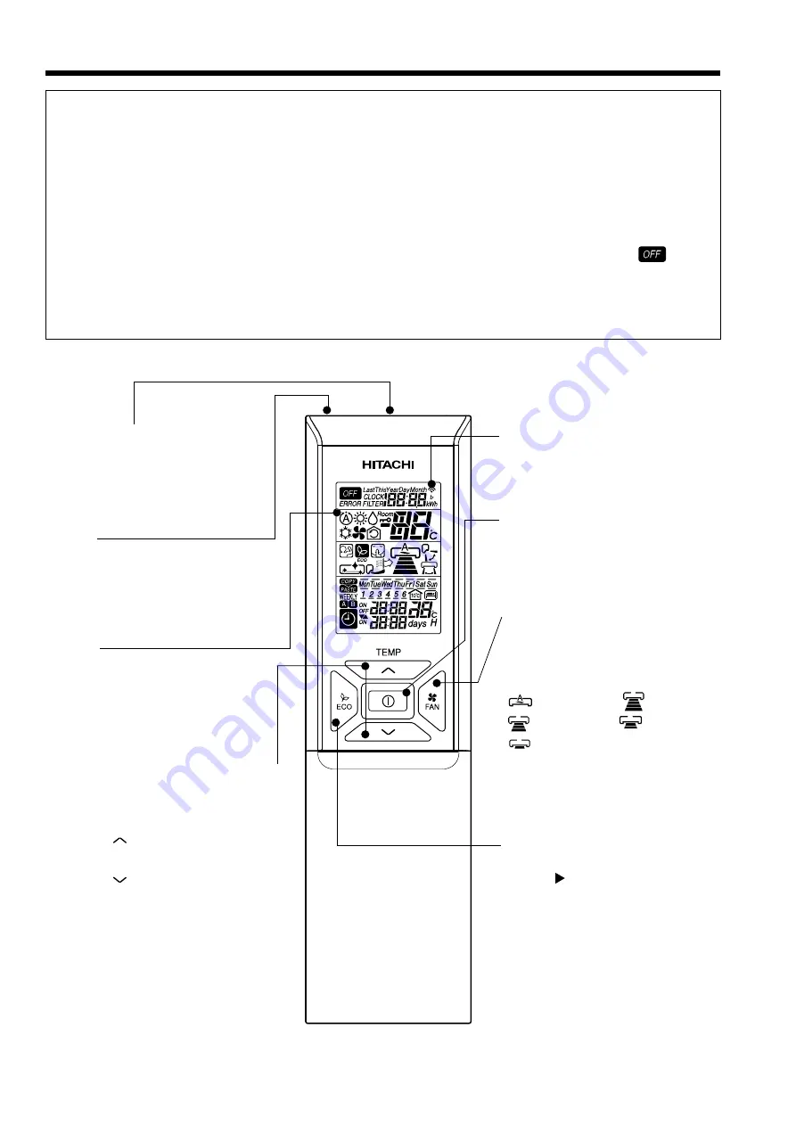 Hitachi RAM-36NP2A Service Manual Download Page 20