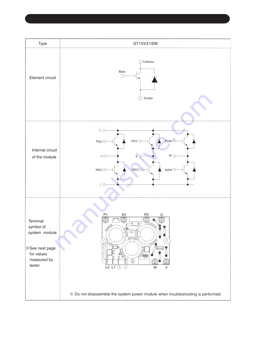 Hitachi RAM-55QH5 Service Manual Download Page 98