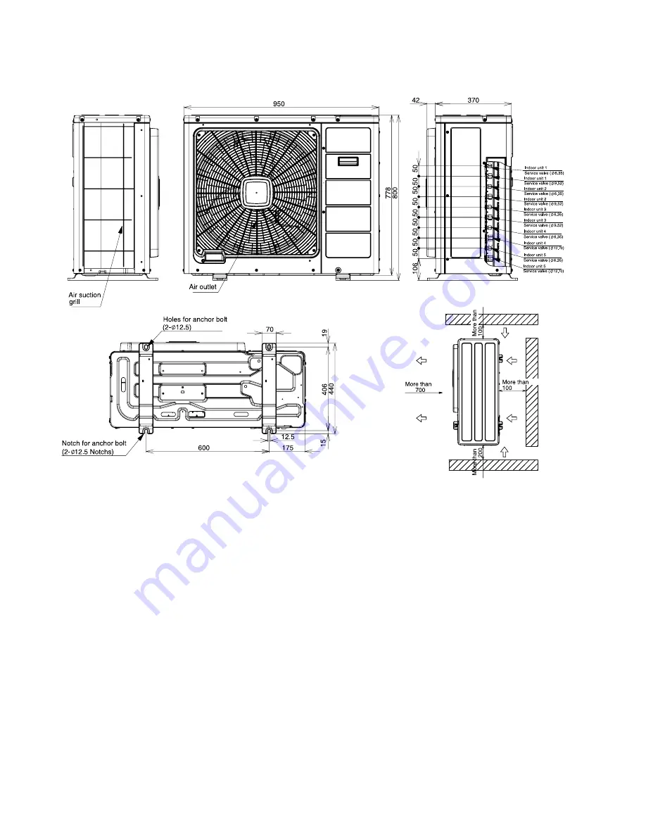 Hitachi RAM-90QH5 Service Manual Download Page 21