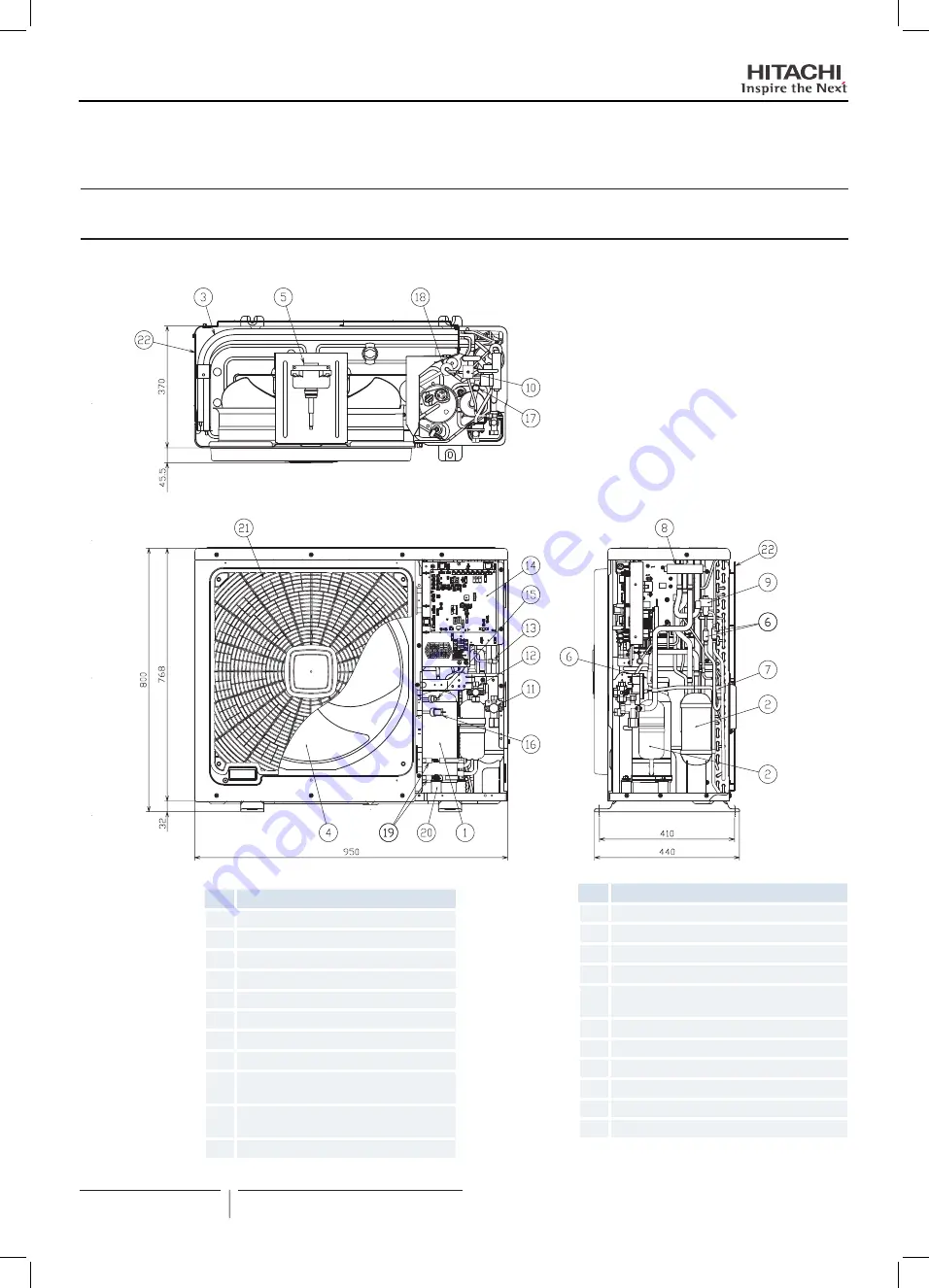 Hitachi RAS-10HNCE Скачать руководство пользователя страница 52