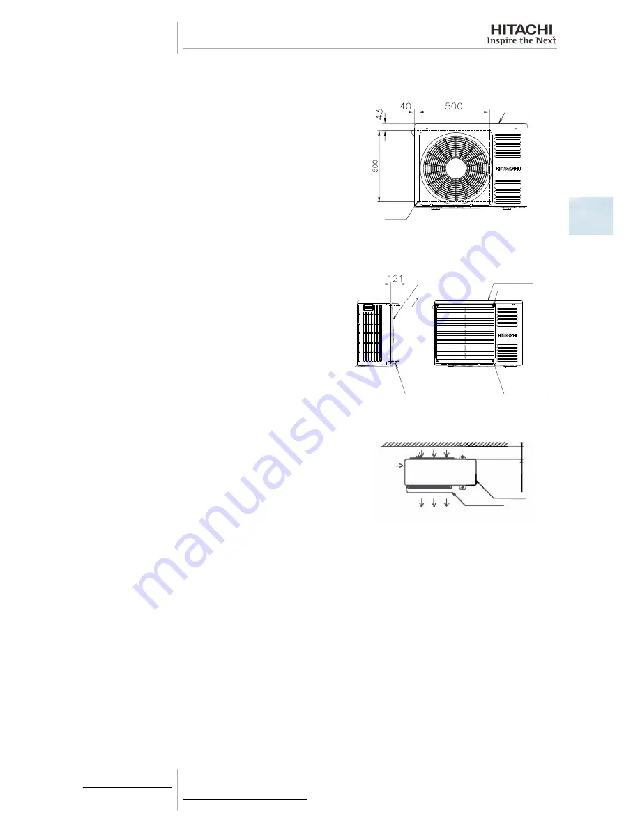 Hitachi RAS-10HRNM Service Manual Download Page 37