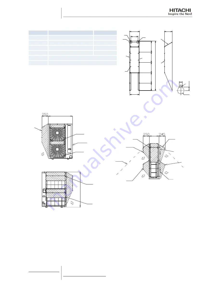 Hitachi RAS-10HRNM Service Manual Download Page 54