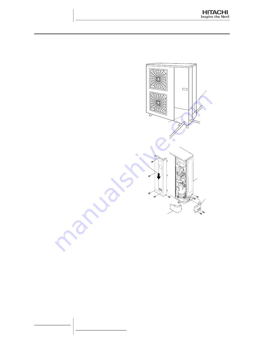 Hitachi RAS-10HRNM Service Manual Download Page 68