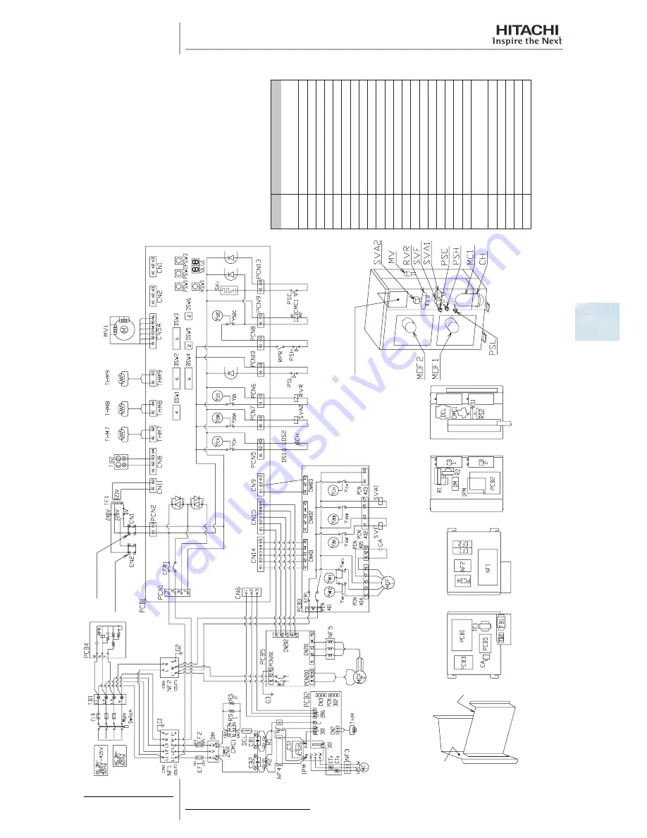 Hitachi RAS-10HRNM Service Manual Download Page 119