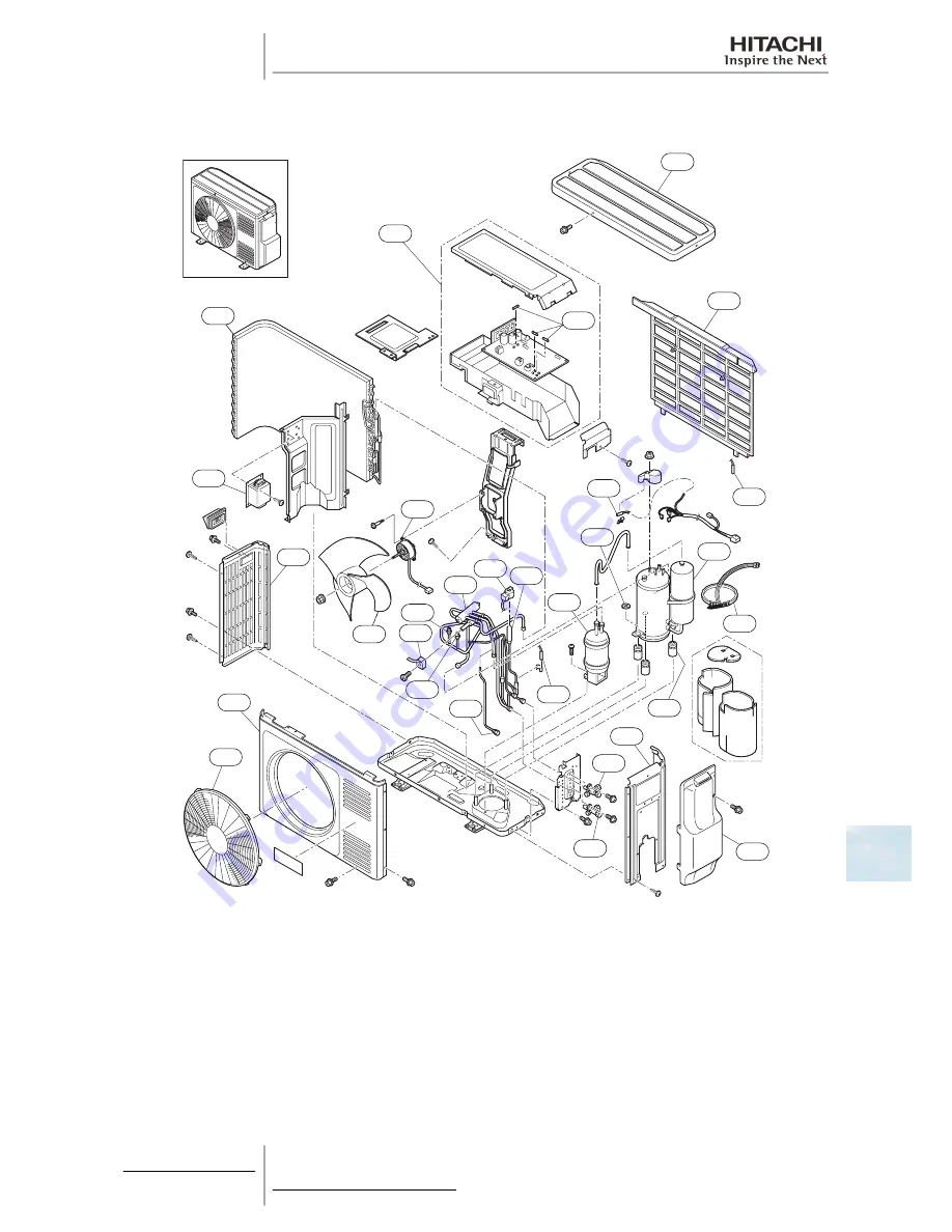 Hitachi RAS-10HRNM Скачать руководство пользователя страница 351