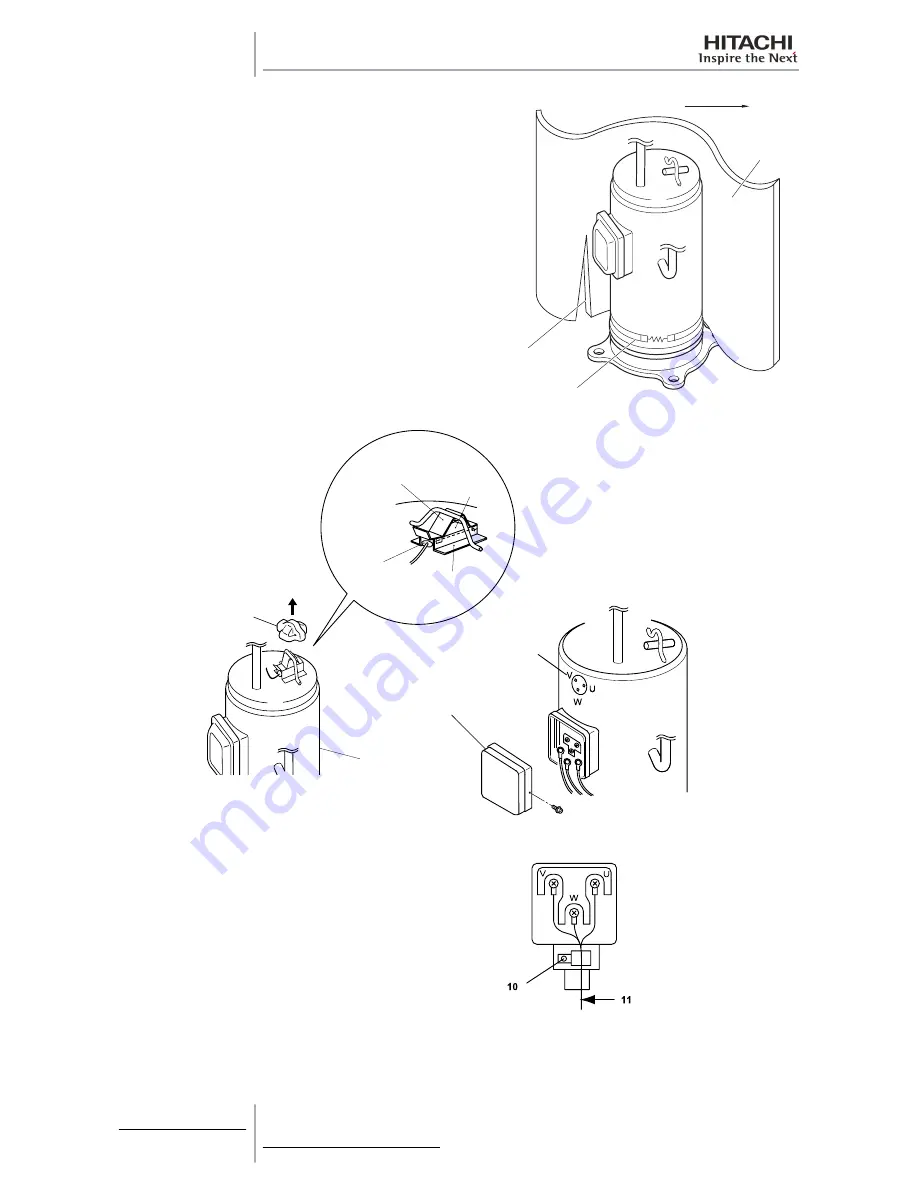 Hitachi RAS-10HRNM Service Manual Download Page 378