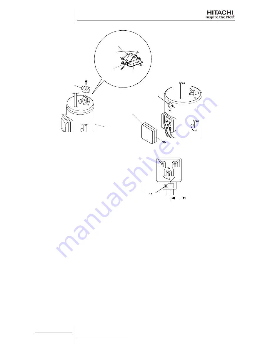 Hitachi RAS-10HRNM Service Manual Download Page 416