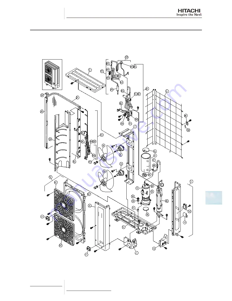 Hitachi RAS-(2-6)HVNP1(E) Service Manual Download Page 341