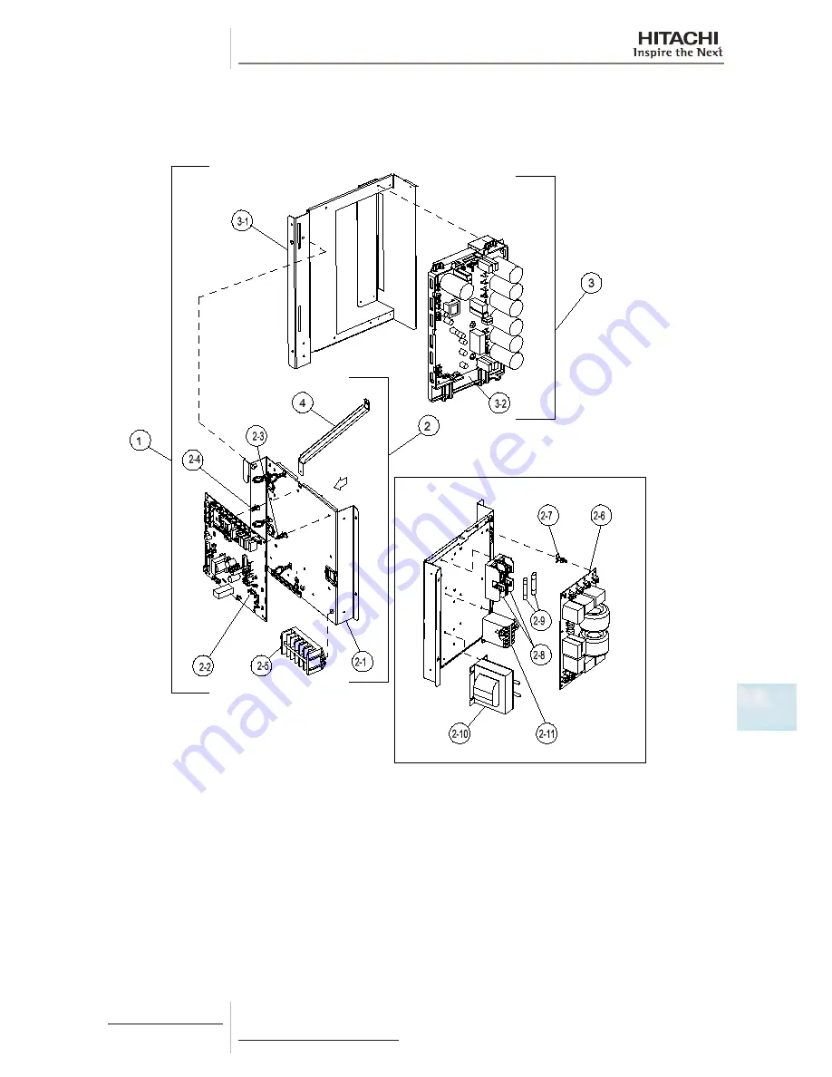 Hitachi RAS-(2-6)HVNP1(E) Скачать руководство пользователя страница 349