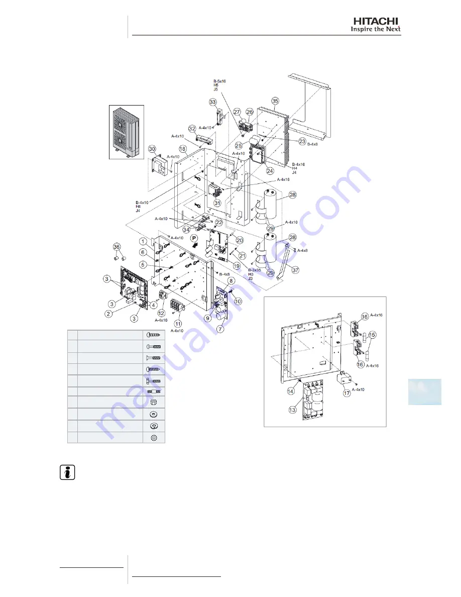 Hitachi RAS-(2-6)HVNP1(E) Скачать руководство пользователя страница 359