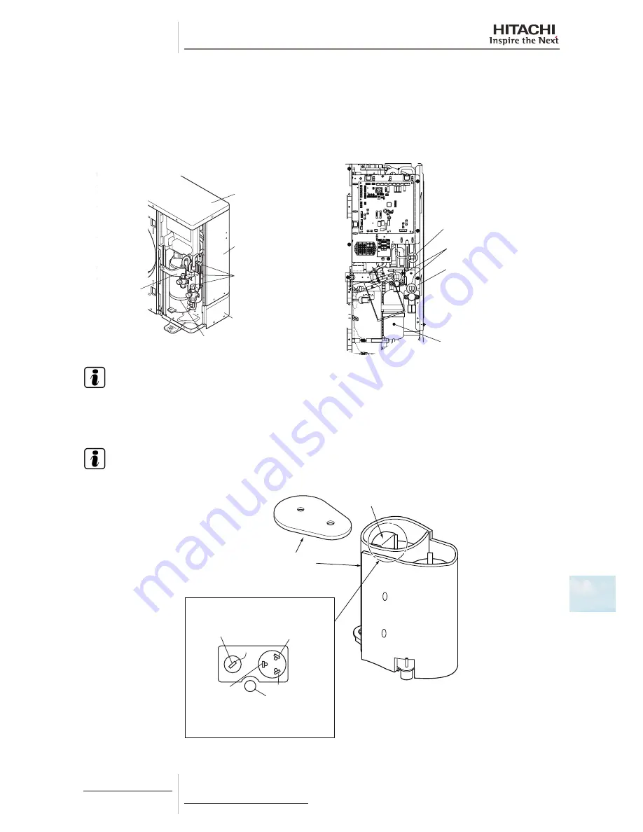 Hitachi RAS-(2-6)HVNP1(E) Service Manual Download Page 379