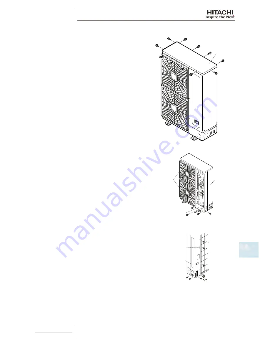 Hitachi RAS-(2-6)HVNP1(E) Скачать руководство пользователя страница 399