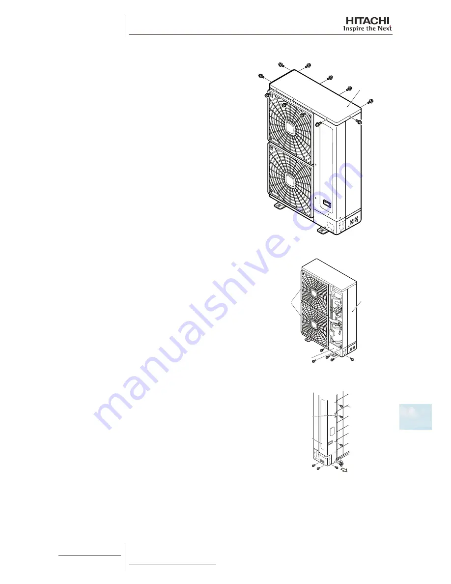 Hitachi RAS-(2-6)HVNP1(E) Скачать руководство пользователя страница 413