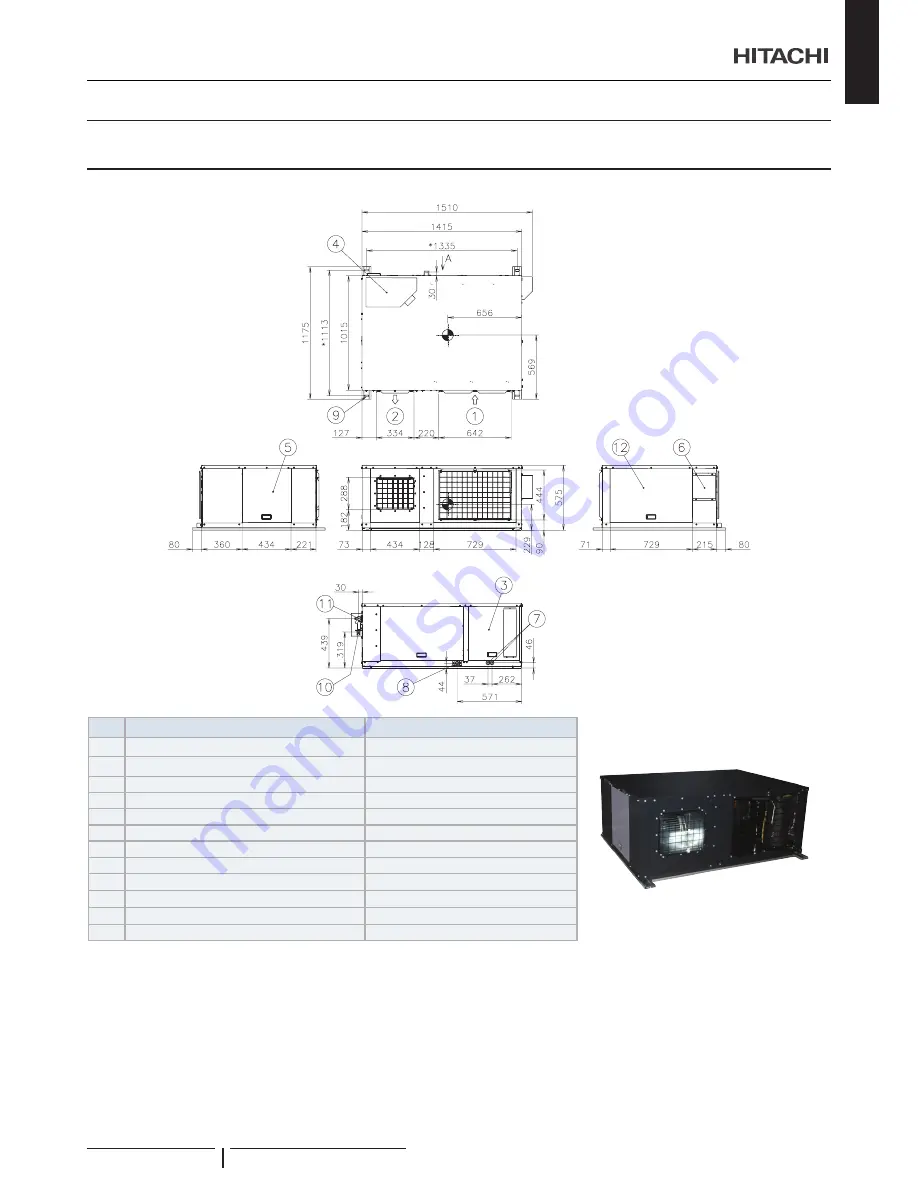 Hitachi RASC-10HNPE Instruction Manual Download Page 15