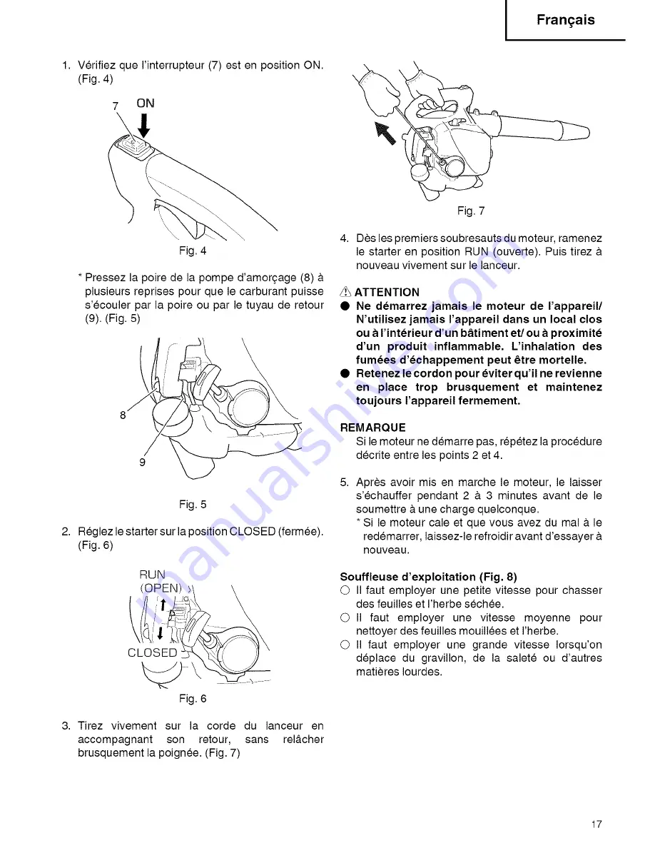 Hitachi RB 24EAP Instruction Manual Download Page 17