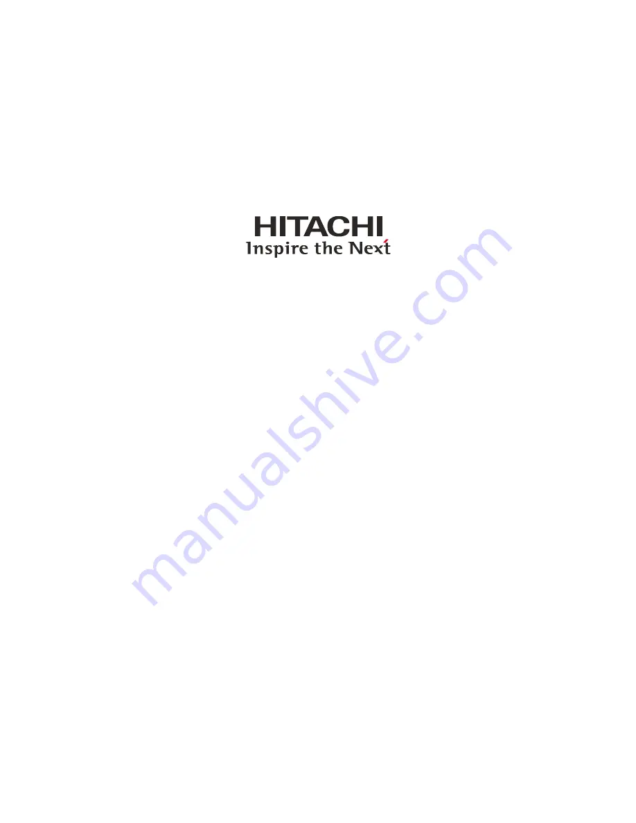 Hitachi RCD-2.0FSNE Installation And Operation Manual Download Page 3