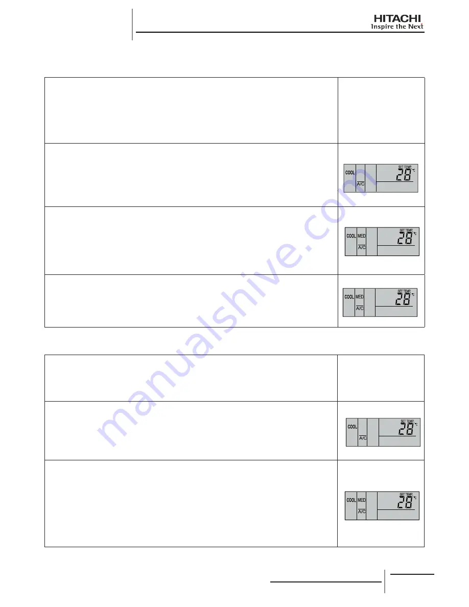 Hitachi RCD-2.0FSNE Installation And Operation Manual Download Page 16