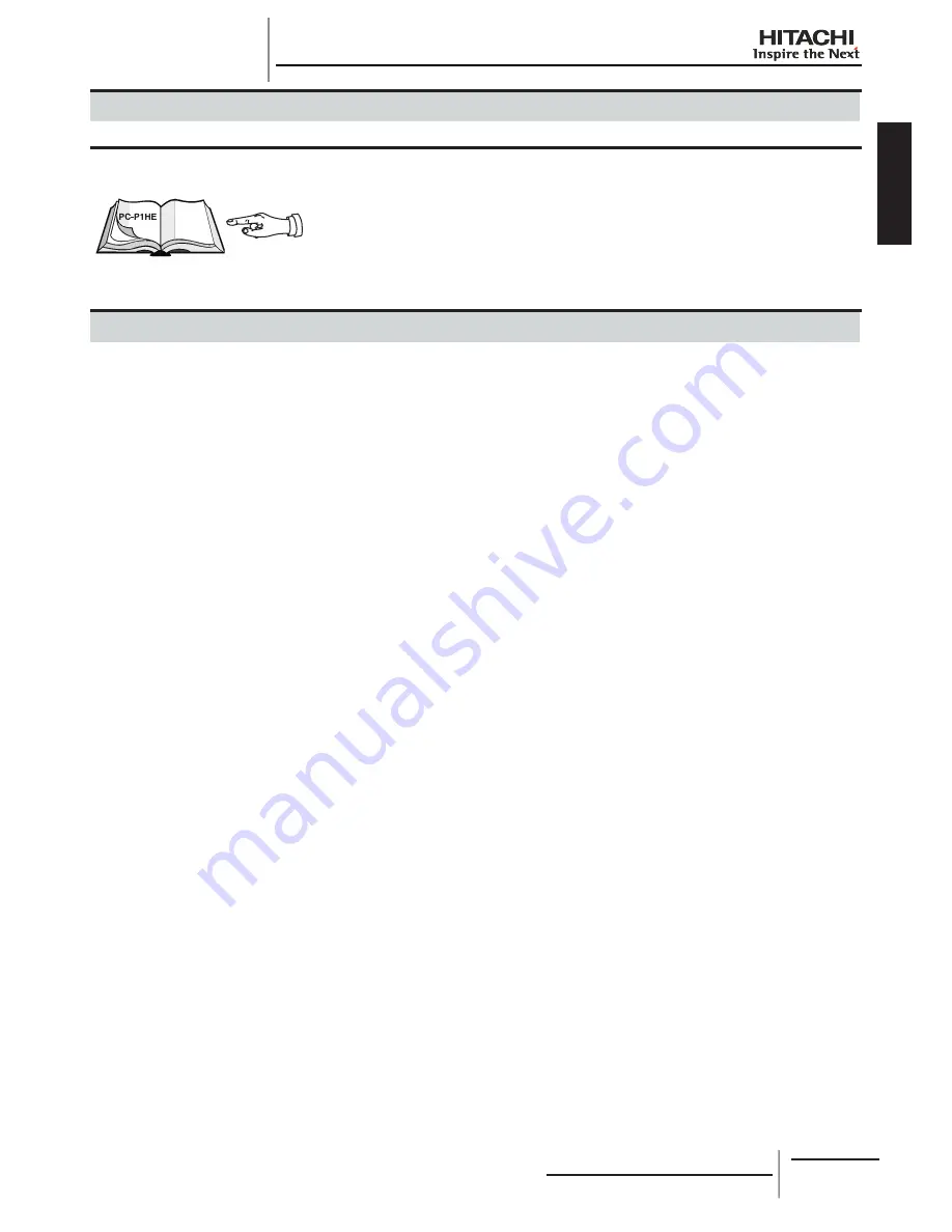 Hitachi RCD-2.0FSNE Installation And Operation Manual Download Page 77