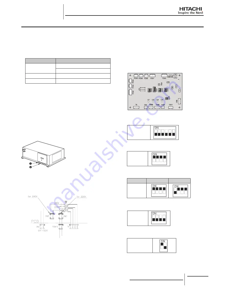 Hitachi RCD-2.0FSNE Installation And Operation Manual Download Page 108