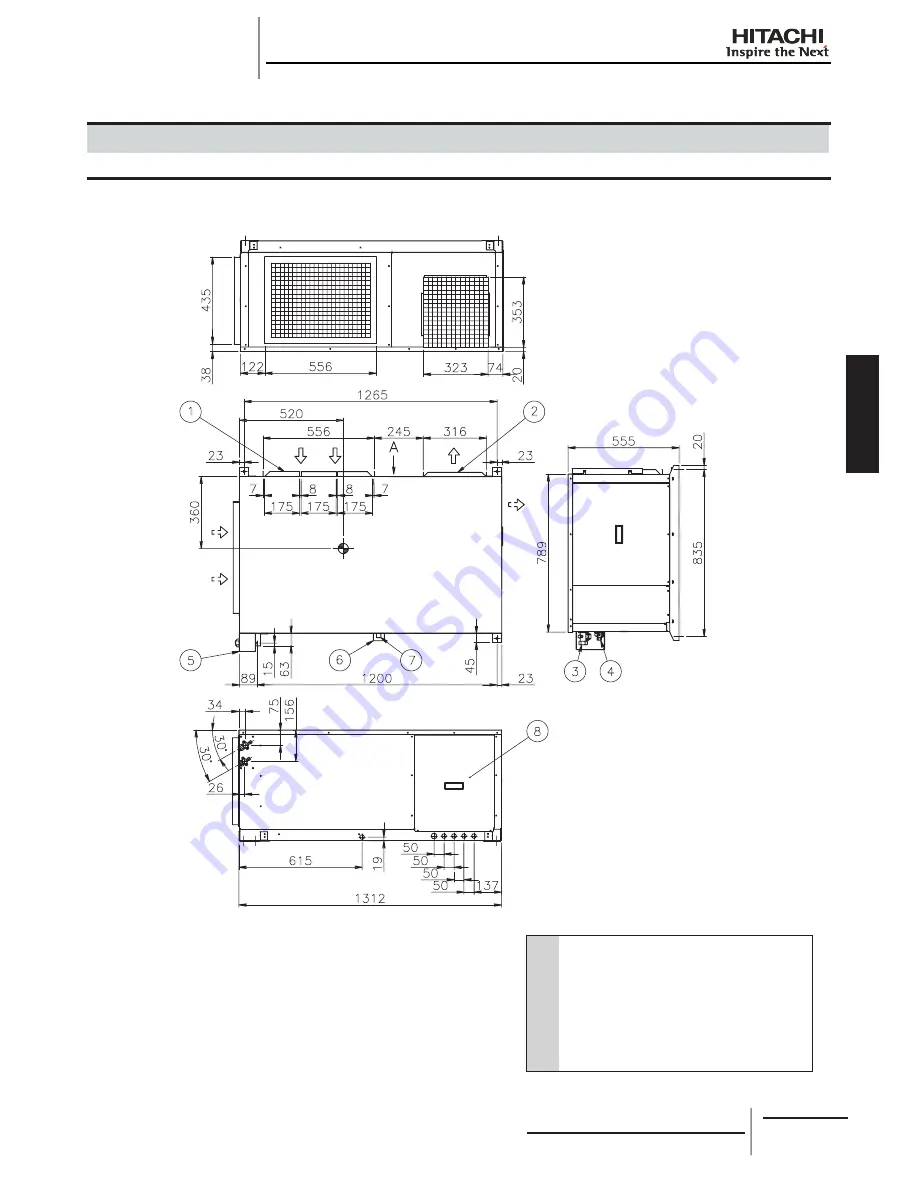 Hitachi RCD-2.0FSNE Installation And Operation Manual Download Page 129