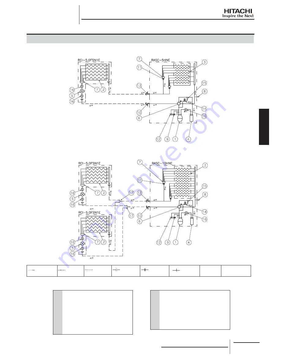 Hitachi RCD-2.0FSNE Installation And Operation Manual Download Page 131